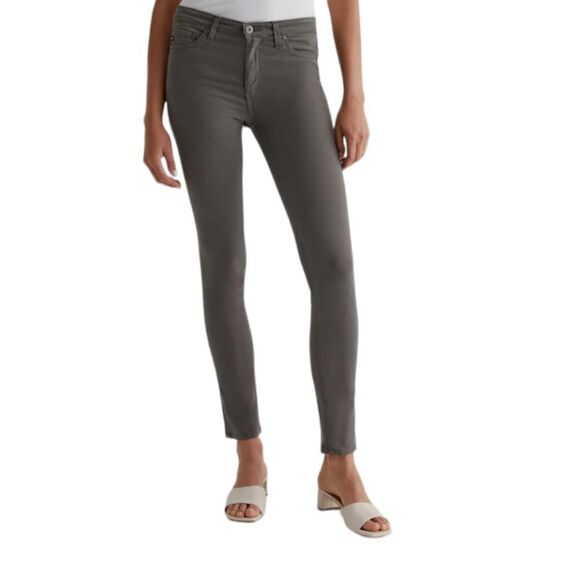 ADRIANO GOLDSCHMIED gray anthracite prima cigarette leg ankle pants 26‎ - Picture 1 of 12